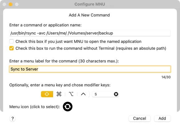 CLI commands can be executed directly, outside of Terminal